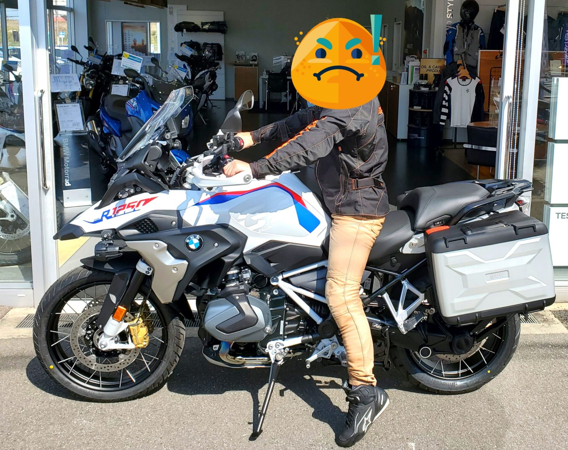 足つきレポート】BMW R1250GS（新型 2021モデル）の足つき性 ～短足