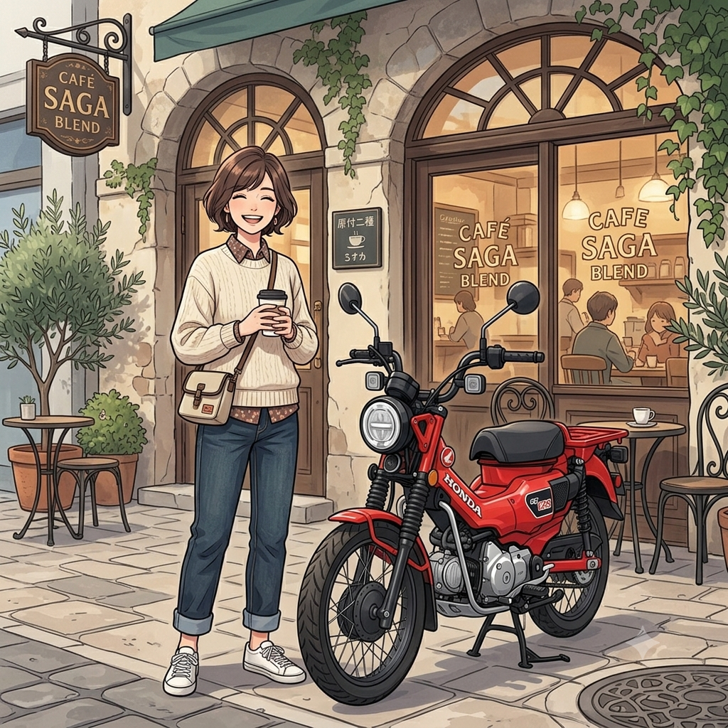 20代女性・原付二種